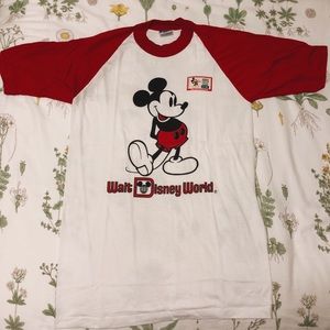 Vintage 1980s Walt Disney World Mickey TShirt NEW